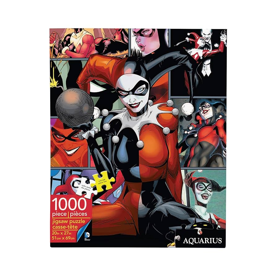 Aquarius DC Harley Quinn ジグソーパズル AQUARIUS DC Comics Harley Quinn Puddin' Puzzle (1000 Piece